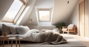 Skosy na biało czy w kolorze? Malowanie ścian na poddaszu – porady!