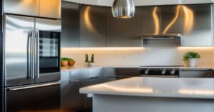 Inox kolor w kuchni: sprzęt AGD, aranżacja i czyszczenie