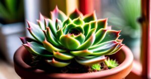 Rojnik w doniczce w domu: uprawa skalnej rośliny idealnej na suszę