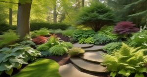 Co posadzić pod świerkiem? Kompleksowy poradnik i najlepsze rośliny do cienia