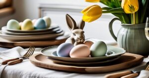 Stół wielkanocny inspiracje: stylowa dekoracja na świąteczny stół