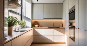 Bardzo wąska kuchnia w bloku: Metamorfoza i funkcjonalna aranżacja