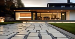 Dylatacja kostki brukowej od ściany: elastyczne połączenie tarasu z elewacją