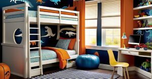 Aranżacje pokoju dla dwóch chłopców: Jak urządzić mały pokój dla dwójki?
