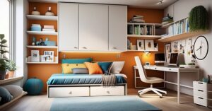Jak ustawić meble w małym pokoju młodzieżowym: urządź idealnie!